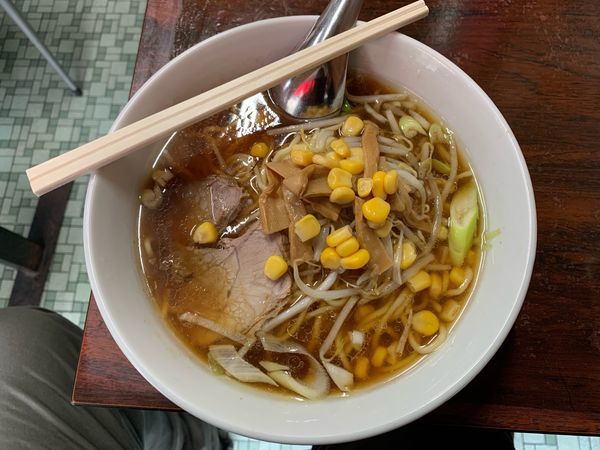 「ラーメン400円」@メルシーの写真