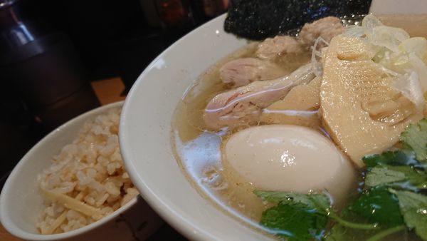 「特製淡麗とりそば」@麺匠 清兵衛の写真