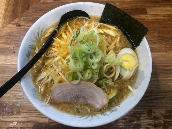 「ネギらーめん  味噌」@らーめん三水の写真