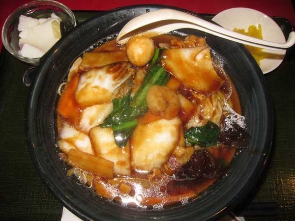 「五目湯麺（単品）　600円（ランチ）」@花彫酒家の写真