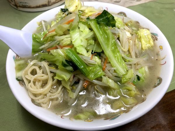 「たんめん(700円)」@らーめん食堂 日和りの写真