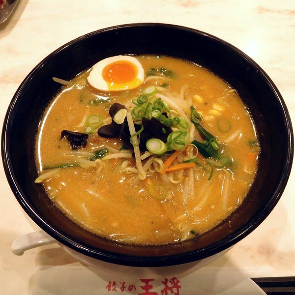 「特製味噌ラーメン（税別 650円）」@餃子の王将 アリオ橋本店の写真