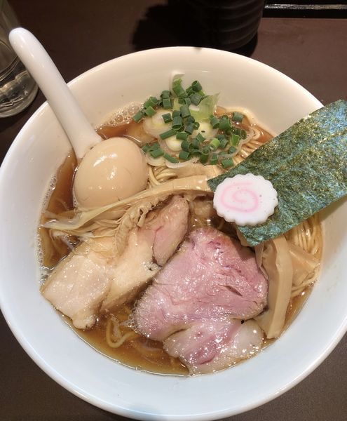 「【限定】純焼きアゴそば　900円」@おおぜき中華そば店の写真