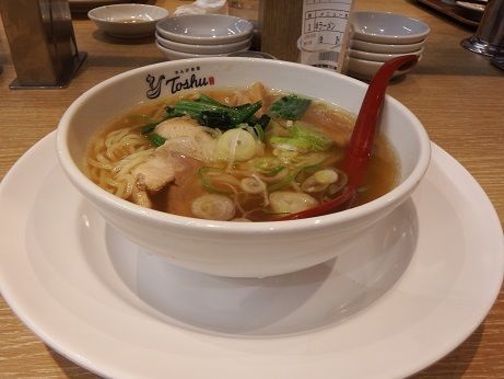 「半ラーメン」@れんげ食堂 Toshu 江田店の写真