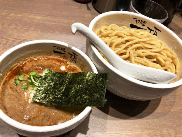 「濃厚つけ麺（特400g）」@つけ麺 一頂の写真