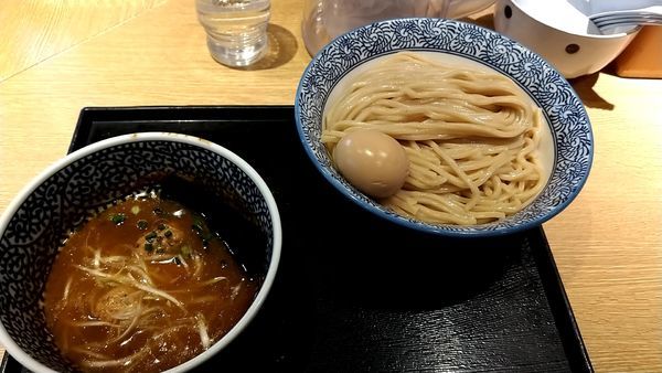 「味玉濃厚魚介つけ麺(大盛り)」@麺屋 一燈の写真
