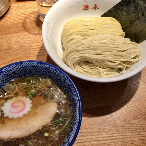 「清湯つけそば」@つけそば 神田勝本の写真