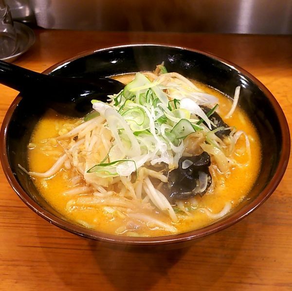 「味噌オロチョン(麺大盛)」@北海道らーめん ひむろ 秋葉原2号店の写真