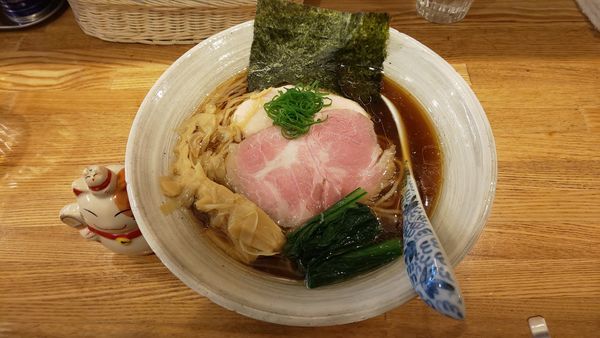 「醤油そば 大盛り」@中華そば きなりの写真