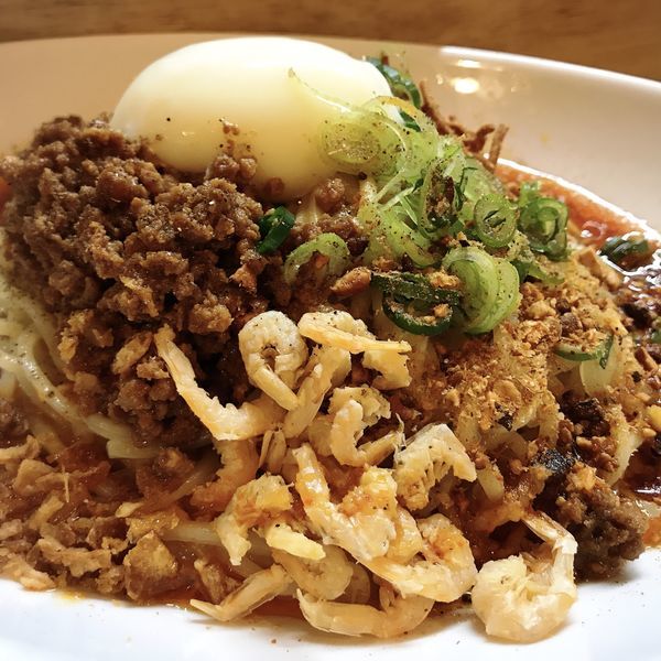 「汁なし担々麺」@旬ダイニング 鶴田の写真