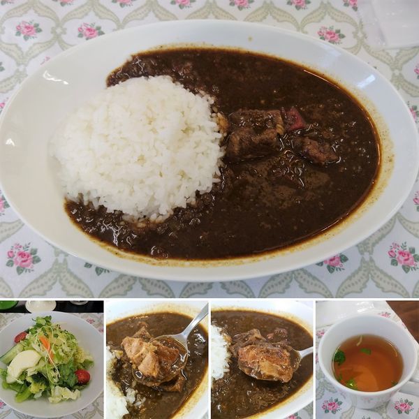 「ポークカレーAセット　1300円」@気ままなキッチン パスカレッソの写真