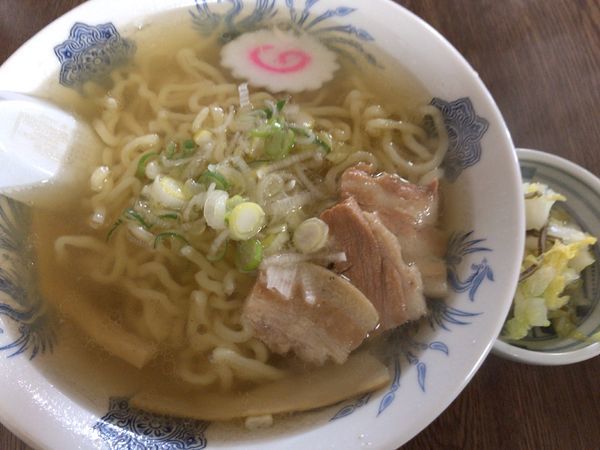 「喜多方ラーメン650円」@赤れんがの写真