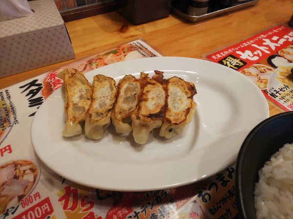 「餃子セット」@奈良天理ラーメン 天風 豊川店の写真