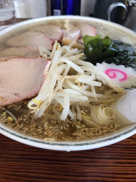 「塩チャーシュー麺大盛り」@手打ちラーメン みうらの写真