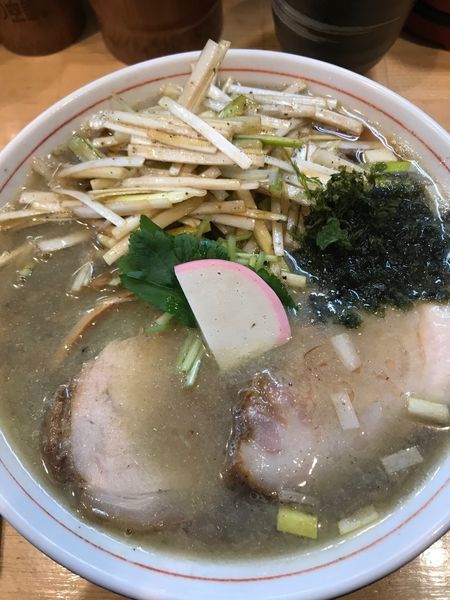 「ネギ煮干し中華そば」@我的中華そば 机上の空論。の写真