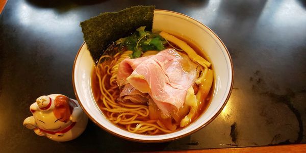 「四つ葉そば  蛤そば（連食）」@中華そば 四つ葉の写真
