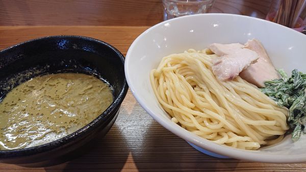 「限定  牡蠣つけ麺」@らーめん いつ樹 本店の写真