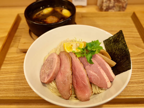 「鴨南蛮つけそば 1.5玉…1700円」@麺屋 さくらの写真