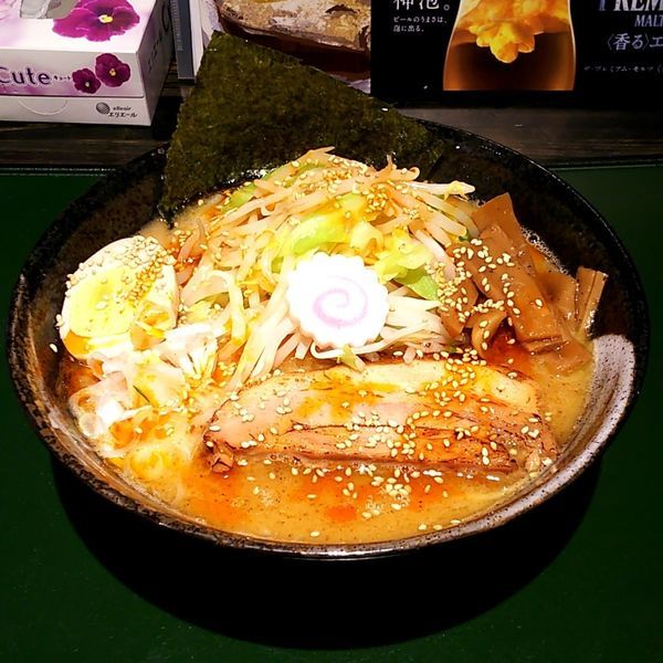 「こだわり味噌ラーメン＋赤辛味」@一GERAの写真