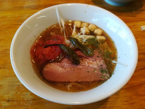 「30/11/15 和風ペペロンチーノ　900円」@麺屋 庄太 六浦本店の写真