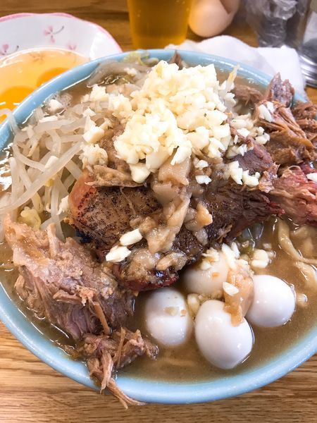 「小ラーメン＋ウズラ＋生卵W」@ラーメン そらの写真