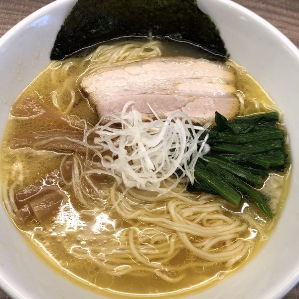 「海の塩中華そば」@東大和ラーメン大冬樹Season2の写真