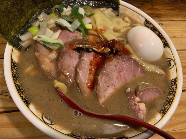 「特製1200円」@すごい煮干ラーメン凪 新宿ゴールデン街店 本館の写真