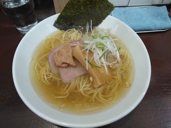 「中華そば　塩」@中華そば うお青の写真