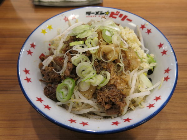 「マシマシ(小)麺少なめ：800円」@ラーメン☆ビリープラスの写真