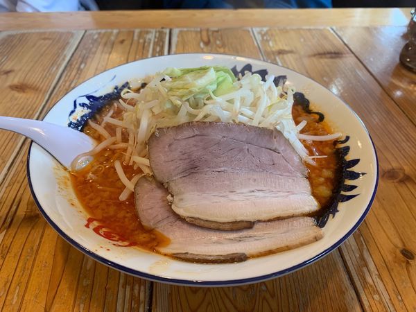 「辛みそタンメン（野菜大盛り）」@みやこいち 昭和南店の写真