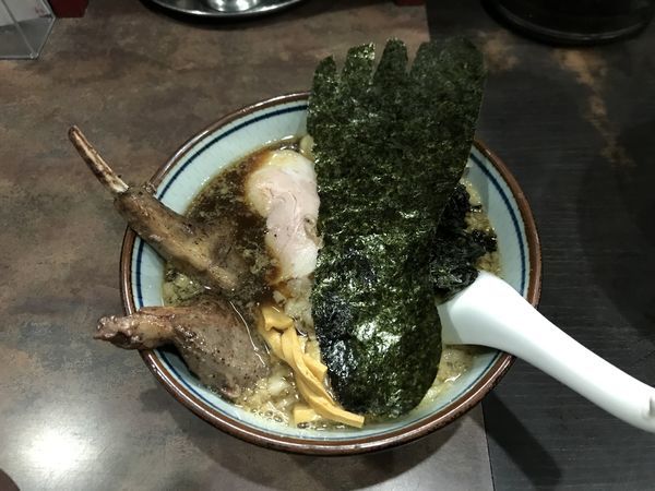 「燕三条系らーめん〜ジャイアント馬場さんリスペクト〜」@ラーメン屋 ばーばら 幸田店の写真