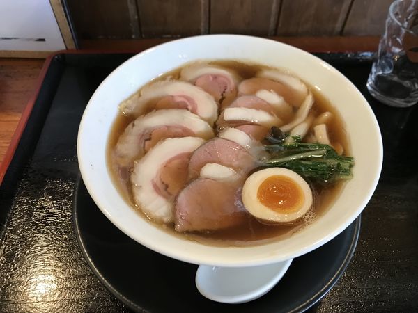 「参州マタギそば」@麺創 なな家の写真