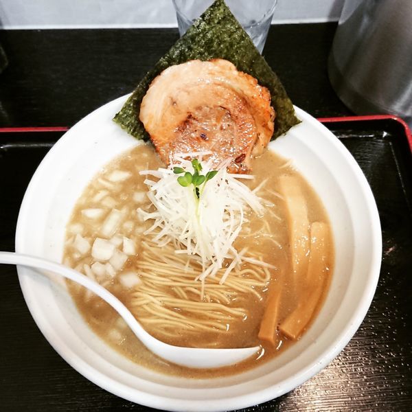 「らーめん 煮干し濃いめ 850円」@煮干しらーめん専門店 麺屋 晴の写真