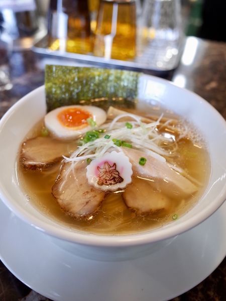 「かり屋塩ラーメン＋焼肉丼…950円」@ら～めん かり屋の写真