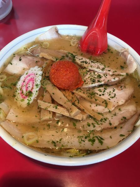 「辛みそチャーシュー麺」@龍上海 米沢店の写真