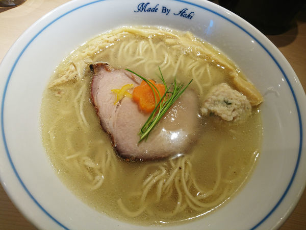 「【限定】鯛出汁らーめん」@中華蕎麦 あお木 secondの写真