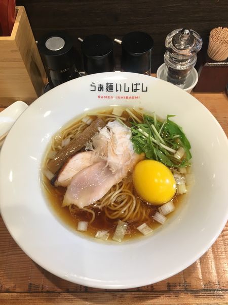 「味玉醤油らぁ麺」@らぁ麺 いしばしの写真