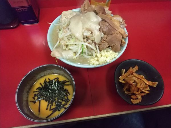 「ラーメン豚ダブル」@ラーメン二郎 新宿歌舞伎町店の写真