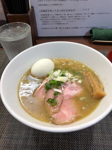 「特製塩」@ONLY ONE NOODLE 壱富士の写真