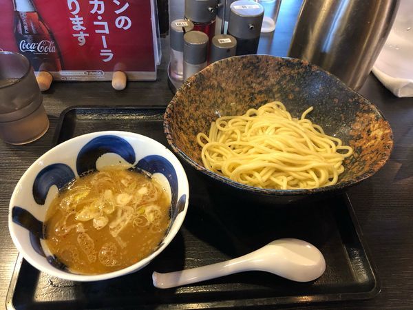 「ゆず風味つけ麺  810円」@三ツ矢堂製麺 あきる野店の写真
