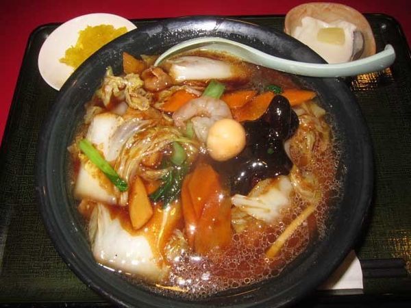 「五目湯麺（単品）　600円（ランチ）」@花彫酒家の写真