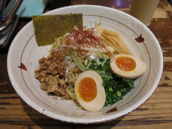 「激辛油そば:870円」@つけ麺 らぁ麺 油そば 六郎 仙台名掛丁店の写真