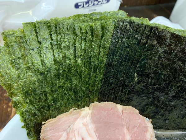 「のりラー中盛、のり増し、高級のり増し」@湘南乃家の写真