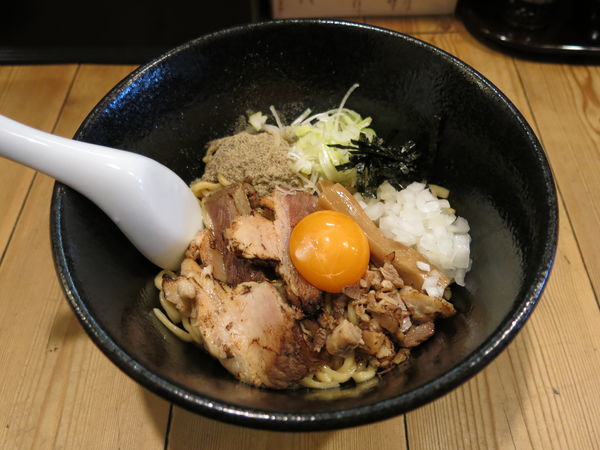 「まぜそば：800円」@焼きあご煮干しラーメン きちの写真