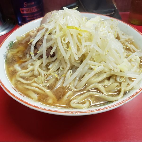 「大豚、野菜マシ」@ラーメン二郎 目黒店の写真