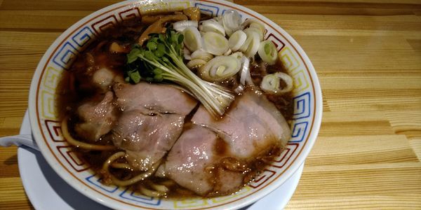 「サバ醤油そば」@サバ6製麺所 阪急梅田店の写真
