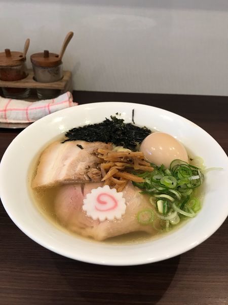 「塩味玉らーめん」@麺や 河野の写真