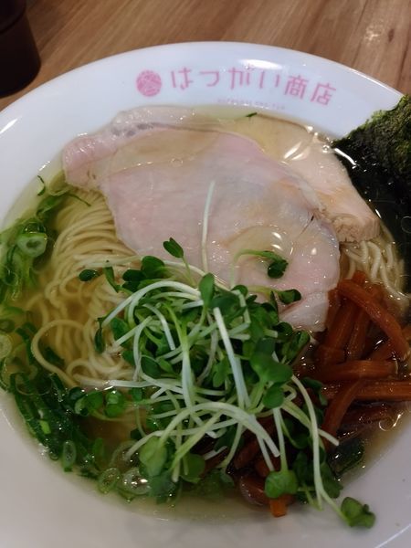 「しおそば」@はつがい商店の写真