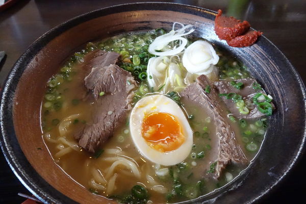 「会津馬醤油馬力ラーメン」@馬力本願の写真