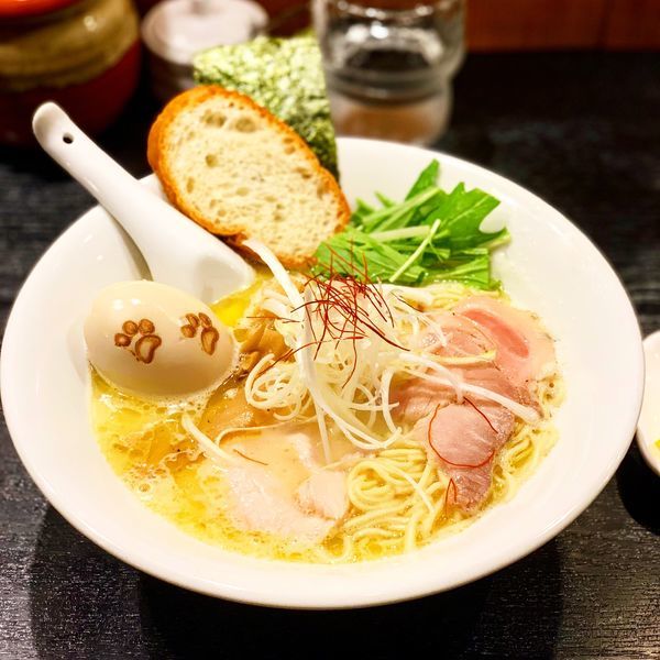 「濃厚鶏白湯（塩）」@上気元 いただきの写真